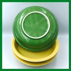 🏠 Fiesta “Fiestaware” bowls circa 1959-1969